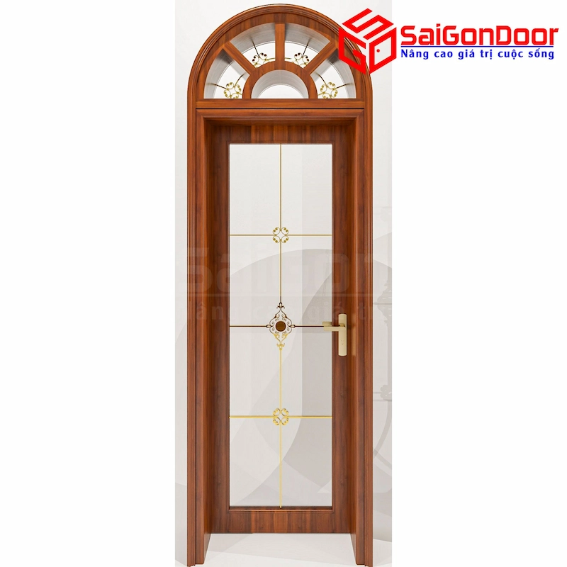 Cửa nhôm vân gỗ SGD CNVG-6