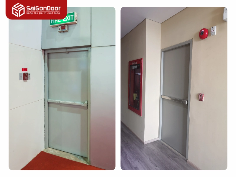 Tại sao Sài Gòn Door là đối tác tin cậy cho giải pháp cửa thép chống cháy tại phường Tân Sơn Nhì?