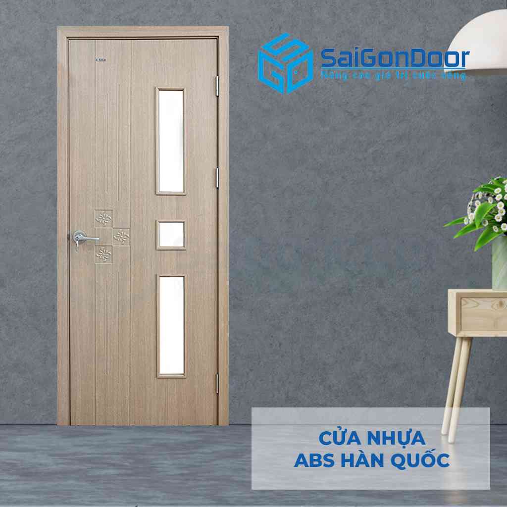 Mẫu cửa nhựa cao cấp ABS Hàn Quốc KOS 206-MQ808