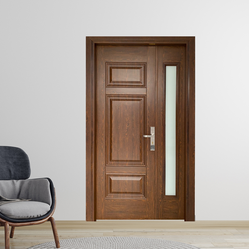 Cửa Thép Vân Gỗ SGD-KM.TVG-2CL-7