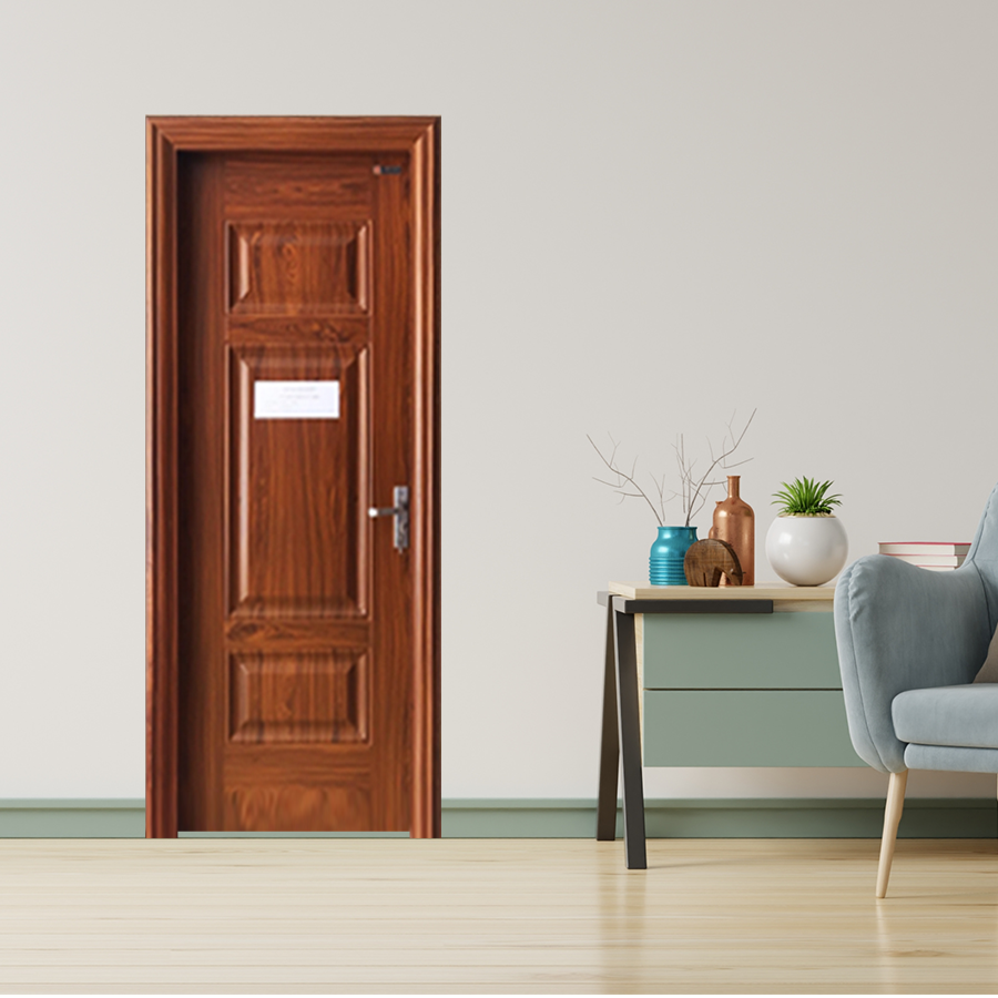 Cửa thép vân gỗ SGD 16