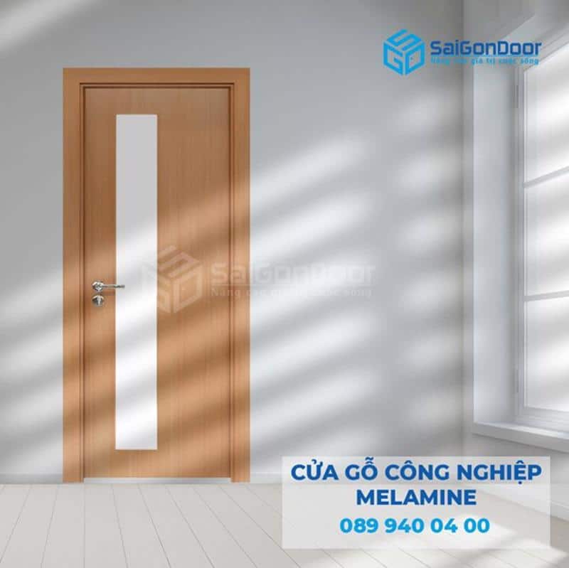 Mẫu cửa gỗ MDF Melamine tạo sự ấn tượng cho công trình của bạn