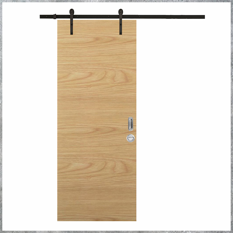 CỬA GỖ CÔNG NGHIỆP MDF VENEER lua truot treo ray