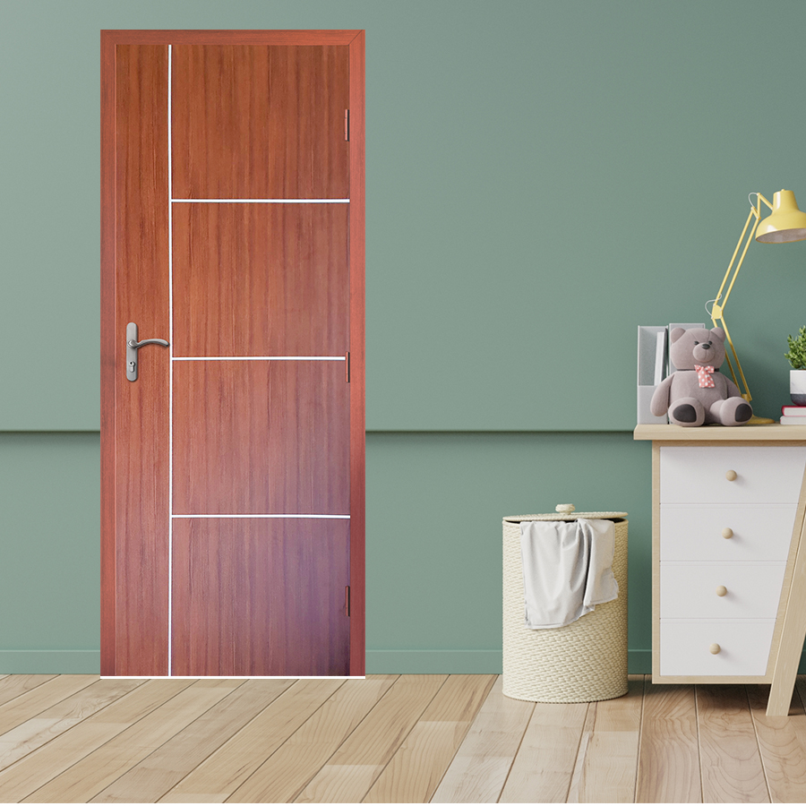 Mẫu cửa nhựa nhà vệ sinh KOS 101D