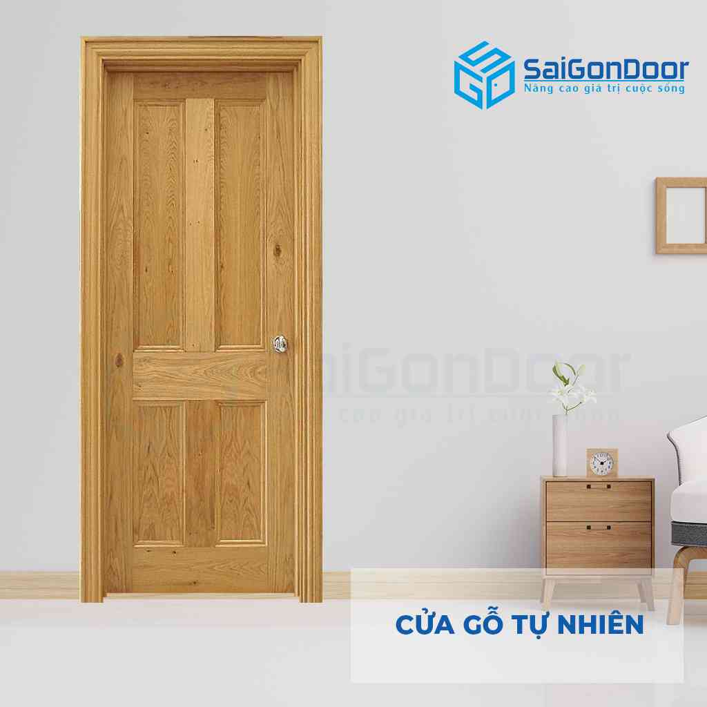 Cửa gỗ 4A sồi SGD 