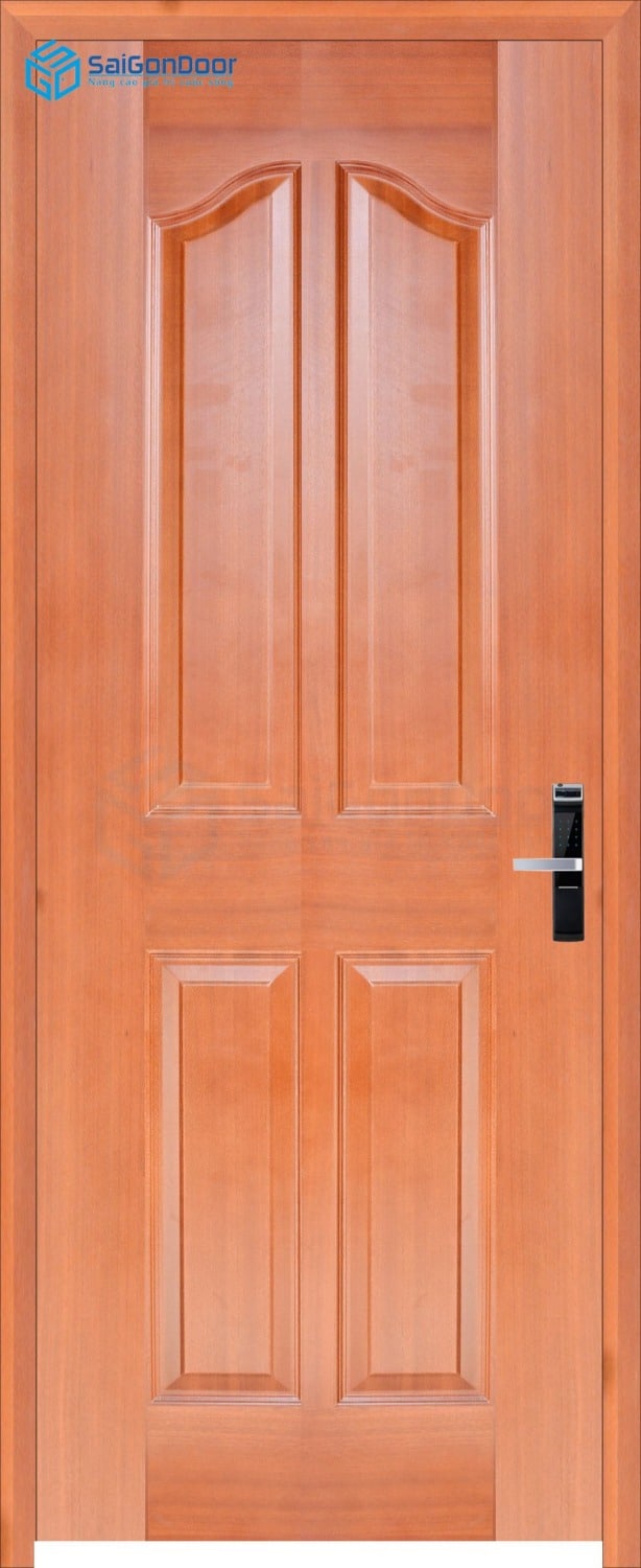 Cửa Gỗ Công Nghiệp HDF Veneer 4A-Xoan dao (2)