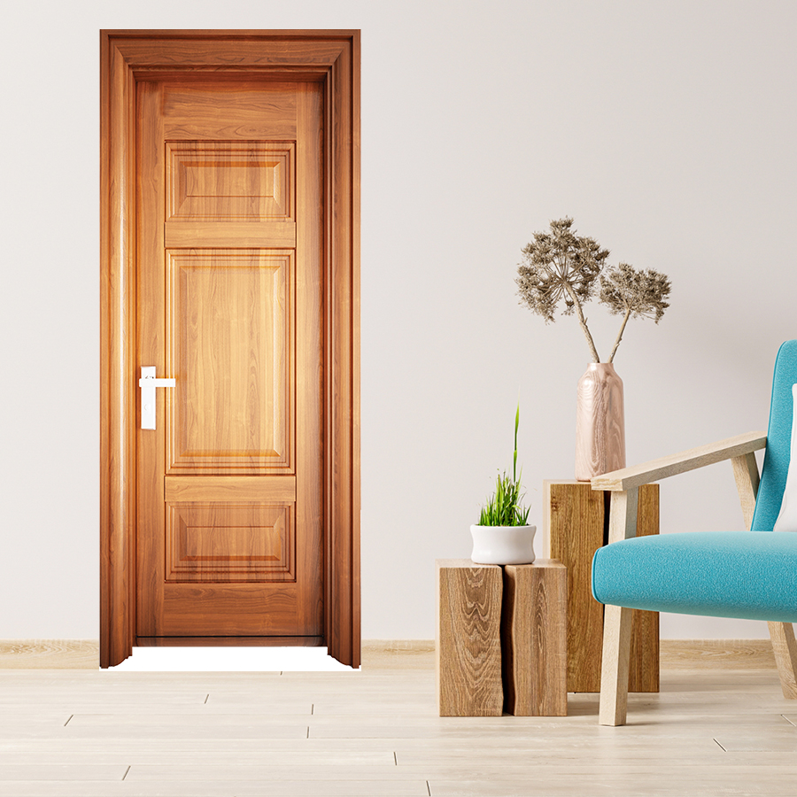 Cửa thép vân gỗ SGD 1H3