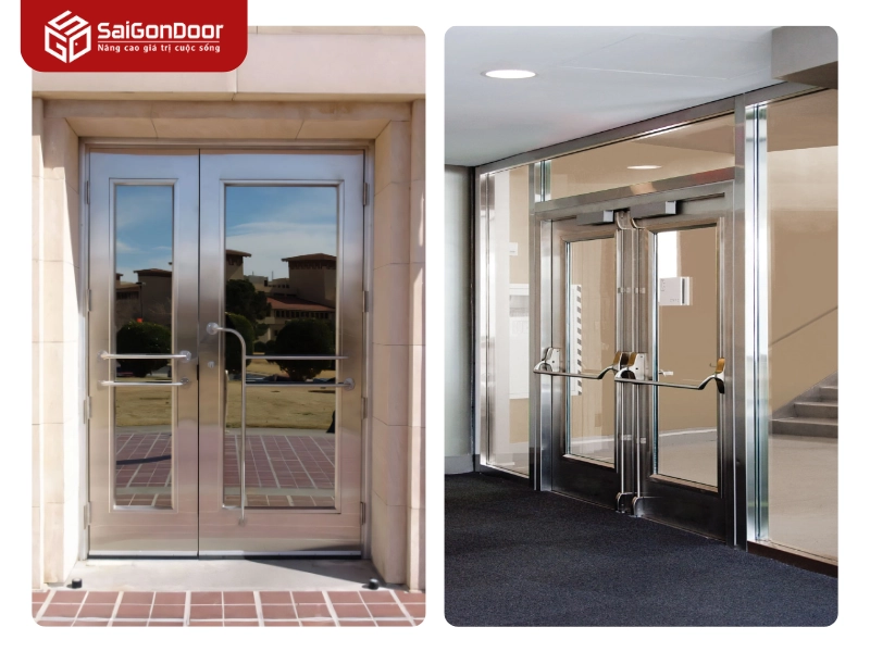 Ưu điểm vượt trội của cửa thép chống cháy