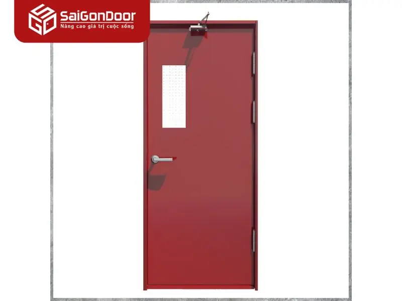 Saigondoor cung cấp cửa thép chống cháy phù hợp cho công trình của bạn