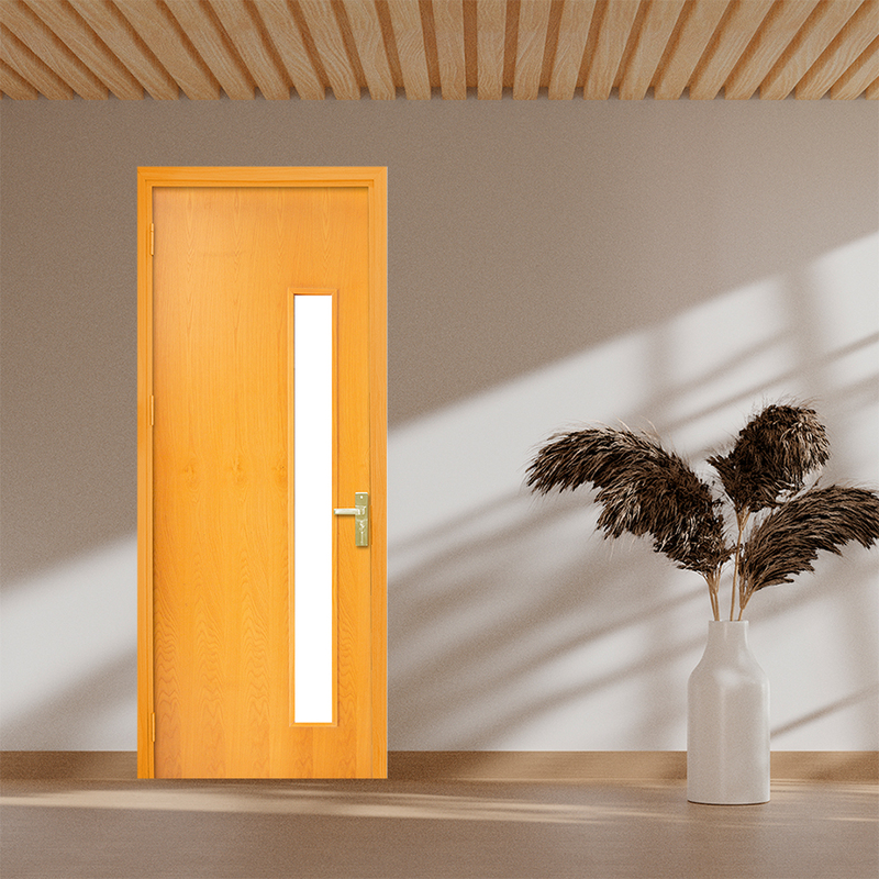 Cửa Gỗ MDF Veneer P1G-XOAN DAO