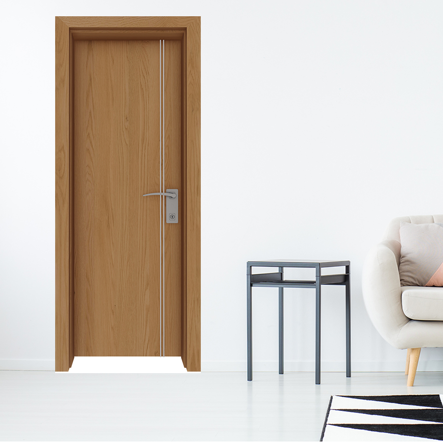 CỬA GỖ PHÒNG NGỦ PN HDF Laminate P1R2s