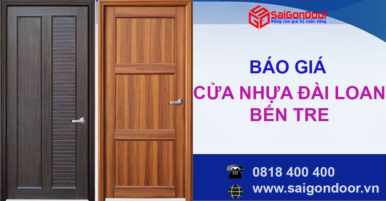 Báo Giá Thi Công Cửa Nhựa Đài Loan Bến Tre