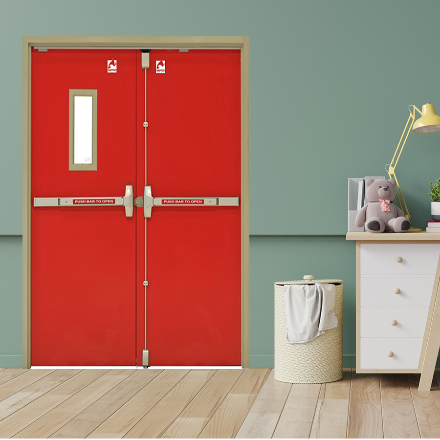 Cửa thép đôi chống cháy