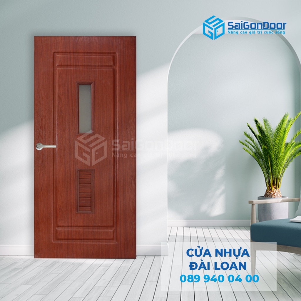 Cửa nhựa Đài Loan dùng làm cửa nhà vệ sinh