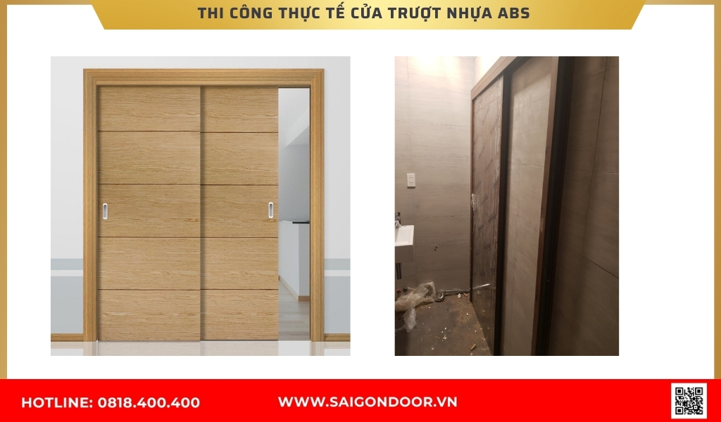 Hình ảnh thi công thực tế cửa nhựa Hàn Quốc Bình Phước 