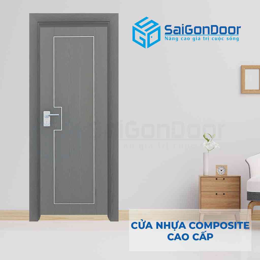 Mẫu cửa nhựa gỗ chịu nước 22CSV