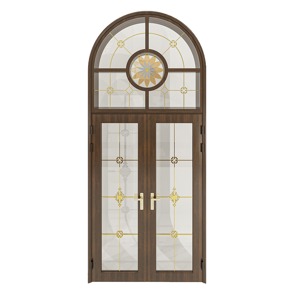 Cửa Nhôm Vân Gỗ SGD-CNVG-10