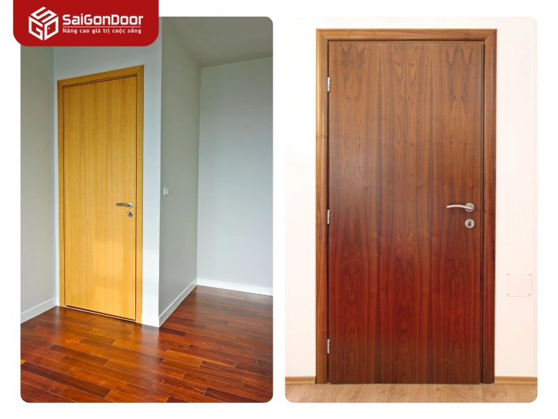 Báo giá các loại cửa gỗ công nghiệp phổ biến tại Phường Phú Thuận