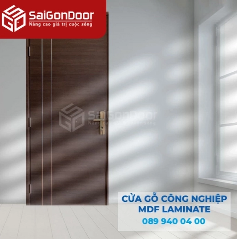 Lợi ích khi lắp đặt cửa gỗ công nghiệp cách âm