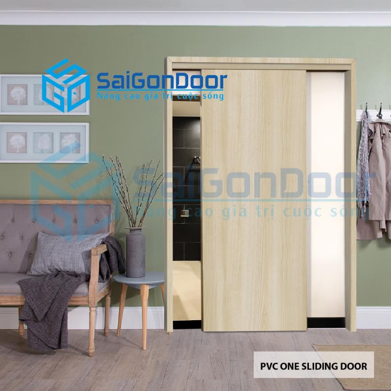 PVC one Sliding door 2