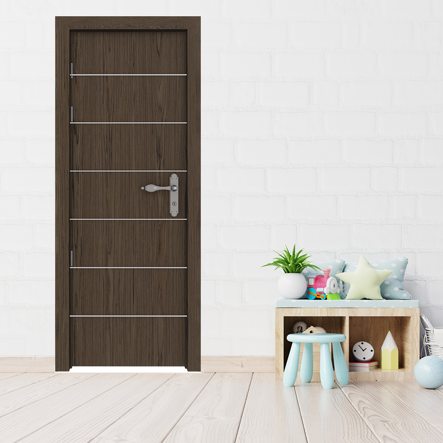 CỬA GỖ PHÒNG NGỦ PN HDF Laminate P1R6