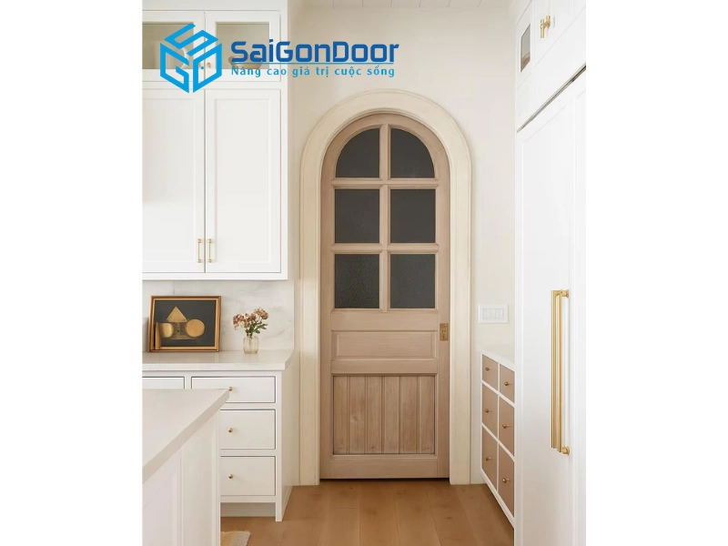 Quy trình sản xuất và thi công cửa vòm chuyên nghiệp tại Saigondoor
