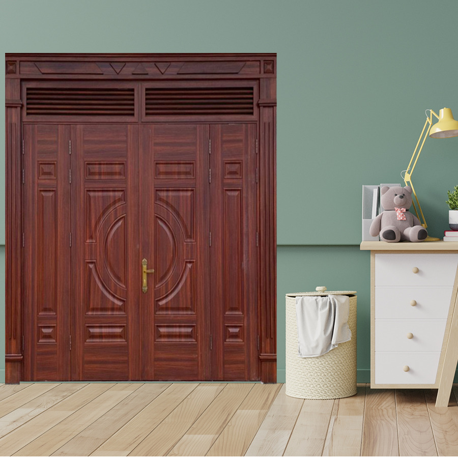 Cửa thép vân gỗ SGD 12