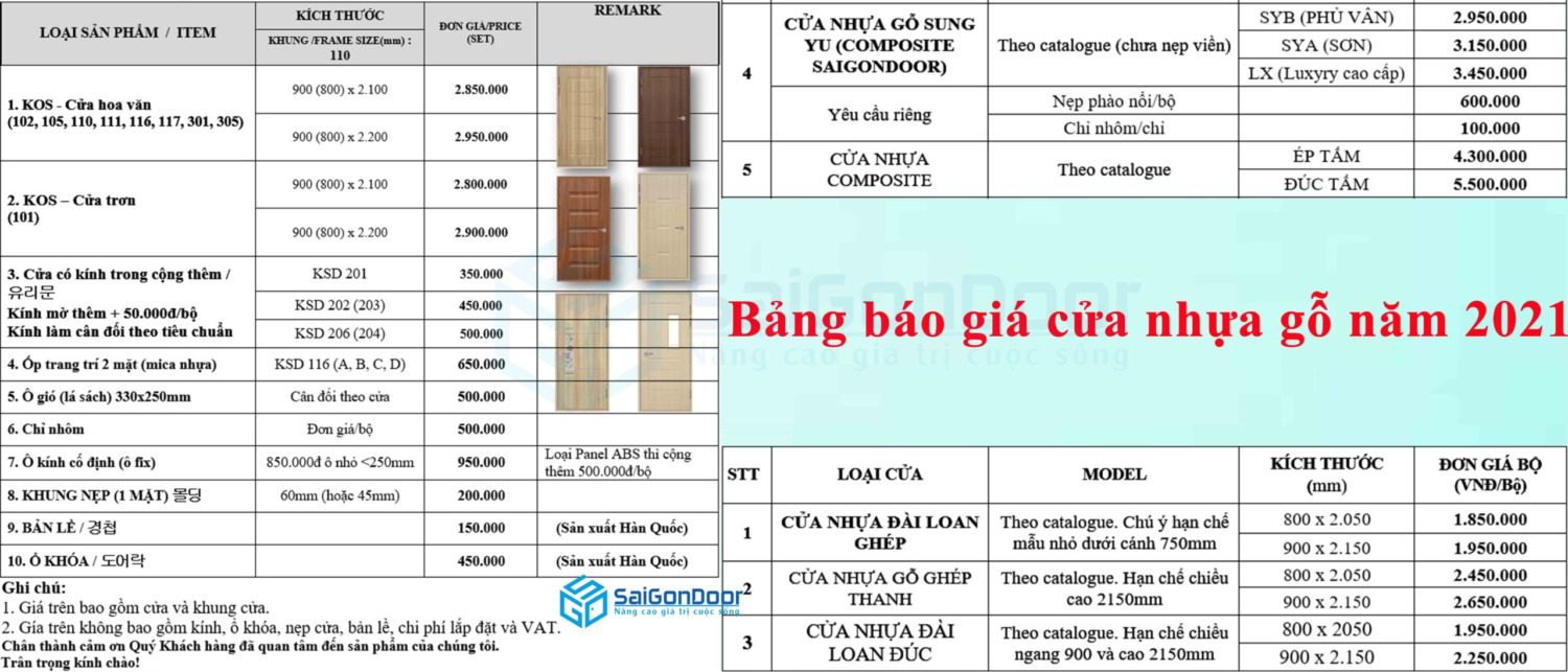 CỬA NHỰA PHÒNG NGỦ PN Cua nhua Dai Loan 04-804C