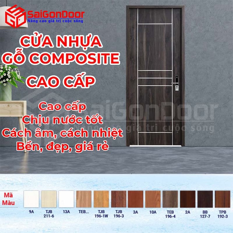 Lưu ý gì đối với dòng cửa nhựa composite Quảng Ngãi?