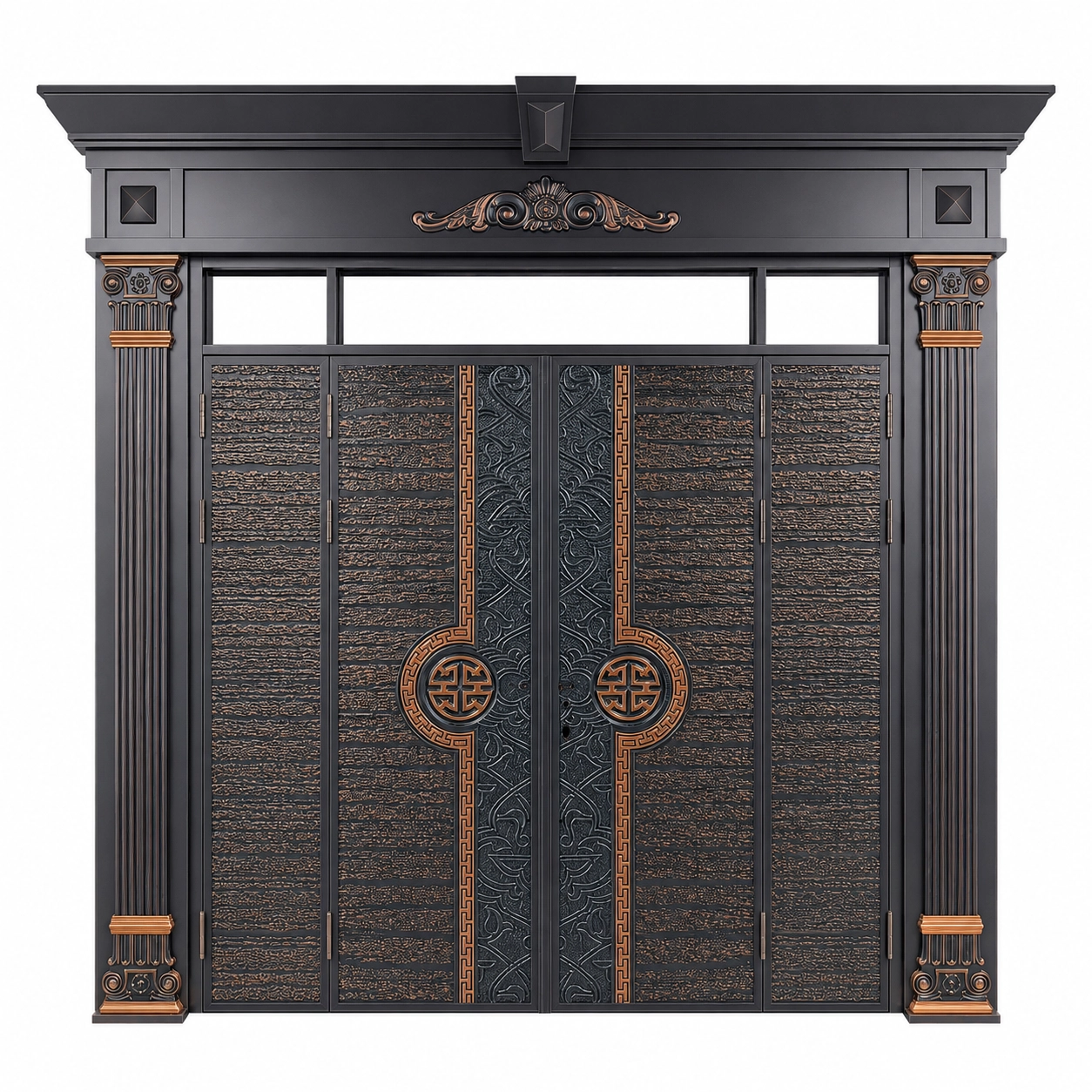 Cửa Nhôm Vân Gỗ SGDNVG-09