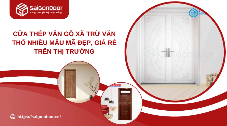 Cửa Thép Vân Gỗ Xã Trừ Văn Thố Nhiều Mẫu Mã Đẹp, Giá Rẻ Trên Thị Trường