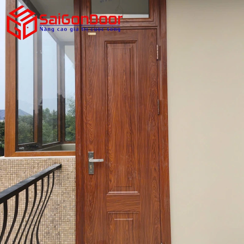 Thi công lắp đặt cửa thép biệt thự tại phường 1 Long AN 