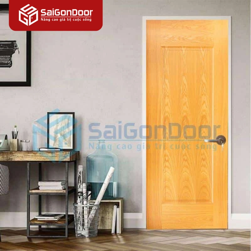 Cửa gỗ HDF Veneer V1B-OAK