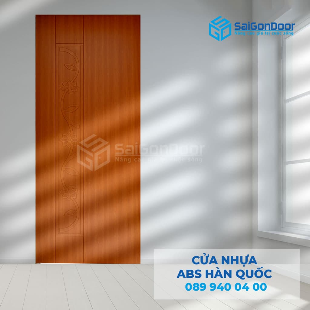 Thi công cửa nhựa abs