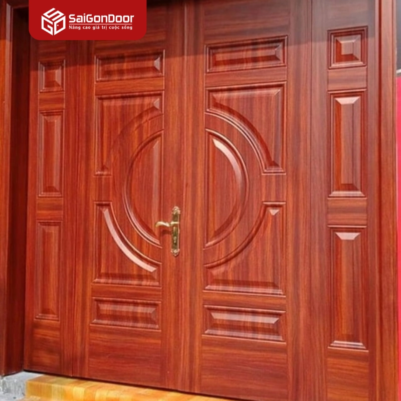Ý nghĩa của việc chọn kích thước cửa thép vân gỗ chuẩn xác
