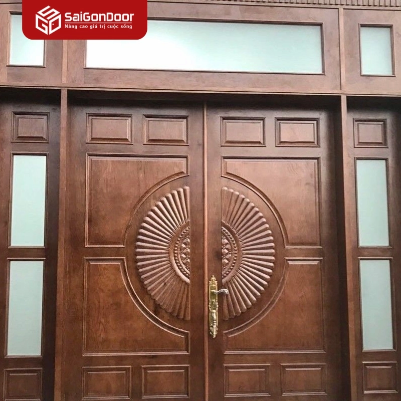 giá cửa gỗ tự nhiên