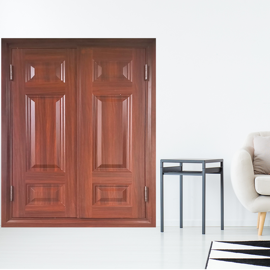 Cửa thép vân gỗ SGD 9