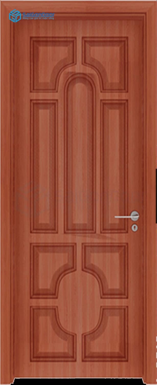 CỬA NHỰA SÀI GÒN SGD Cua go Han Quoc 018 teak (2)