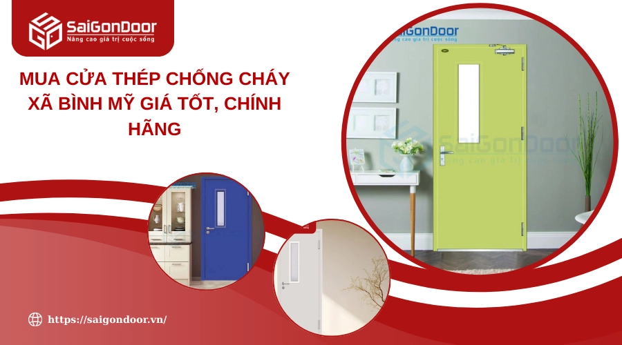 Mua Cửa Thép Chống Cháy Xã Bình Mỹ Giá Tốt, Chính Hãng