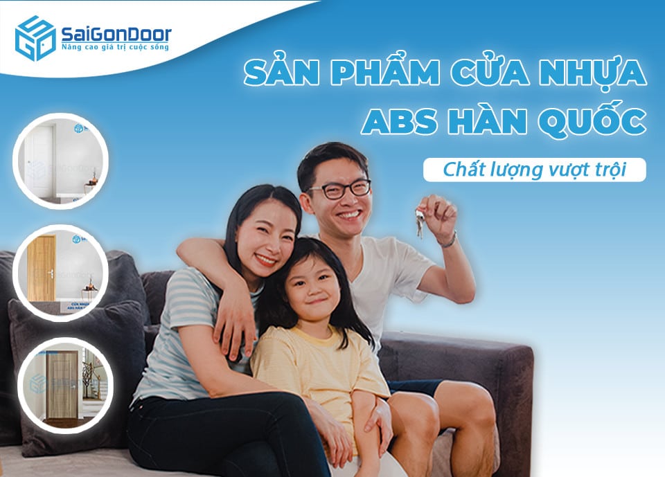 Cửa nhựa ABS Hàn Quốc có nhiều ưu điểm nổi bật