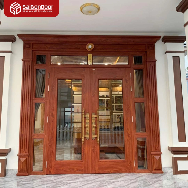 Saigondoor -- Giải pháp cửa thép vân gỗ chất lượng cho mọi công trình