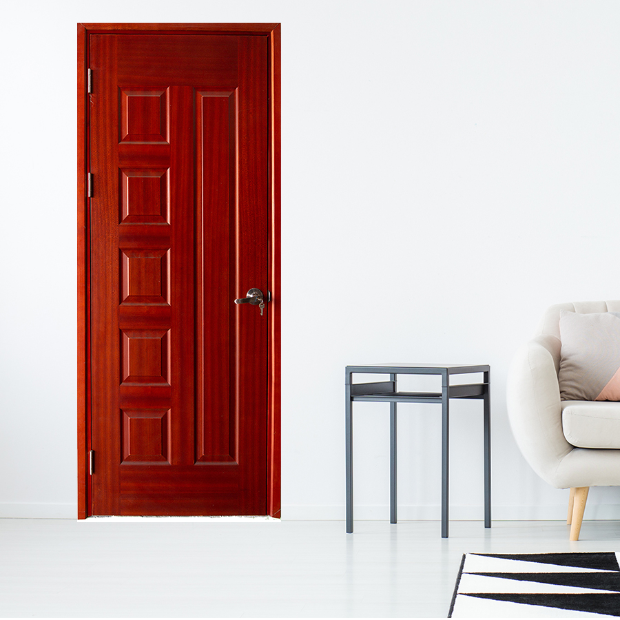 CỬA GỖ NHÀ TẮM SGD Cua go HDF Veneer 6B-cam xe