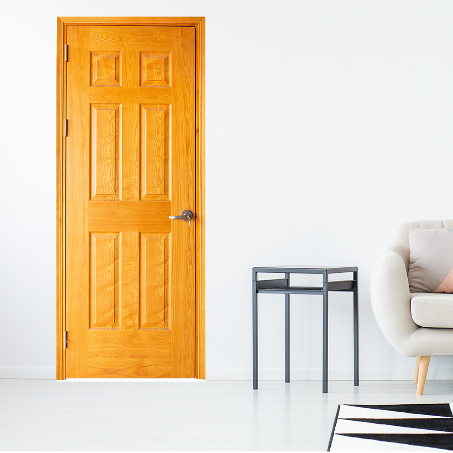 CỬA GỖ NHÀ TẮM SGD Cua go HDF Veneer 6A ash