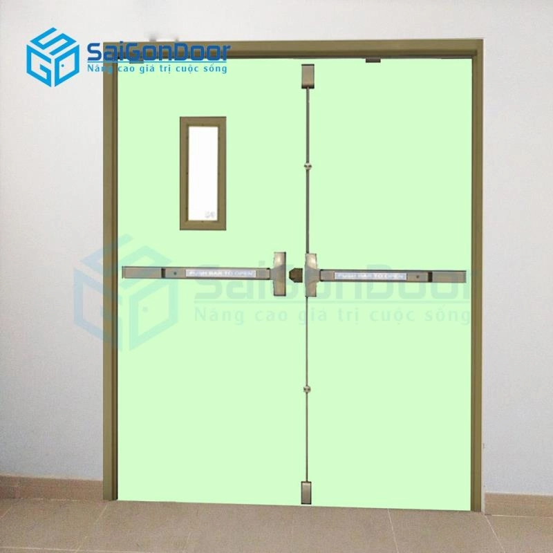 Các vị trí lắp đặt thường gặp của cửa thép 2 cánh chống cháy