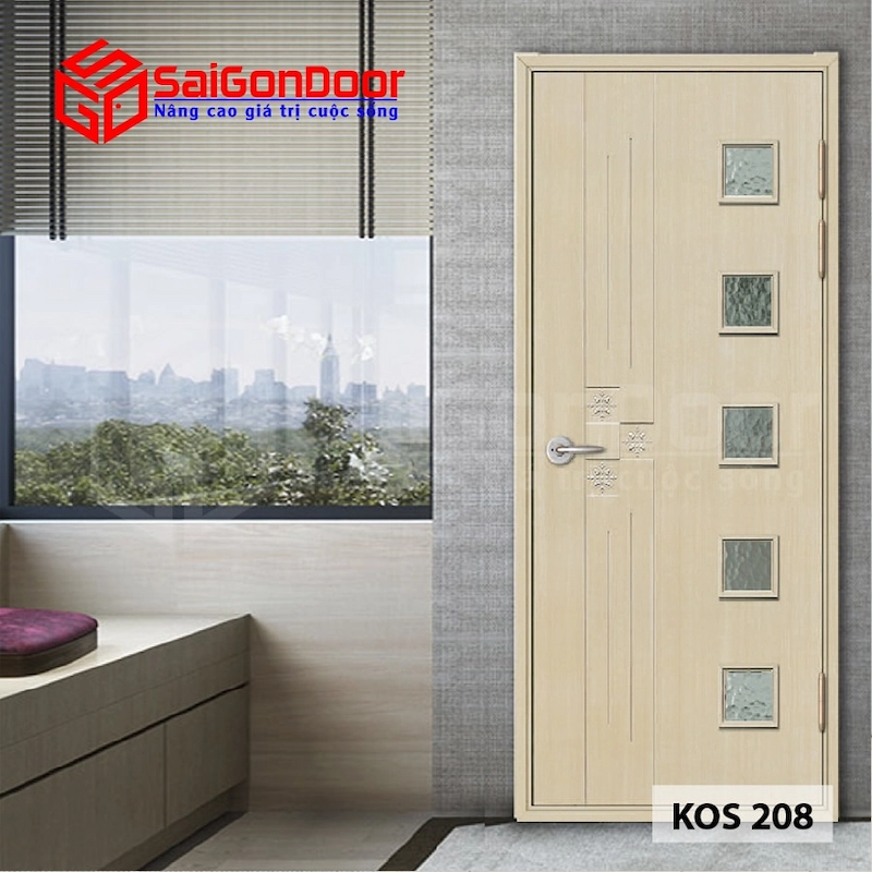 Cửa nhựa ABS Hàn Quốc phù hợp tiêu chí cho trường học 