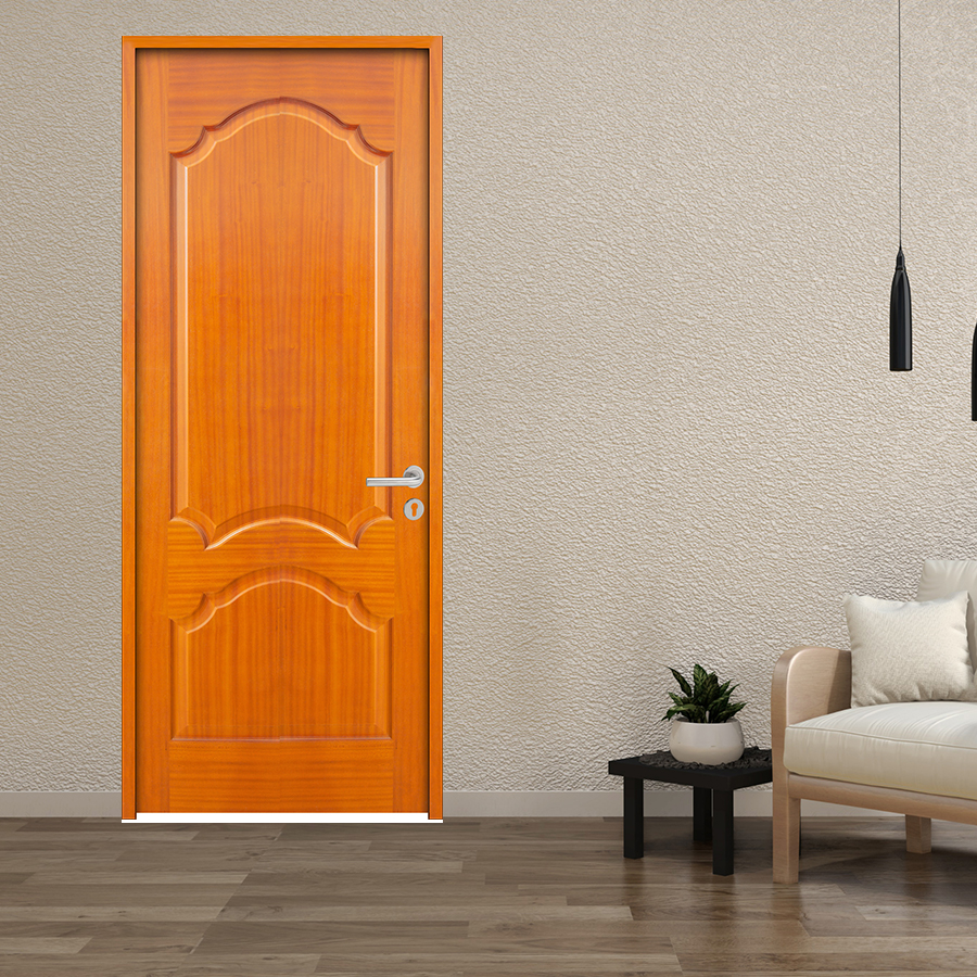 CỬA GỖ PHÒNG NGỦ PN HDF Veneer 2A lum xoan dao