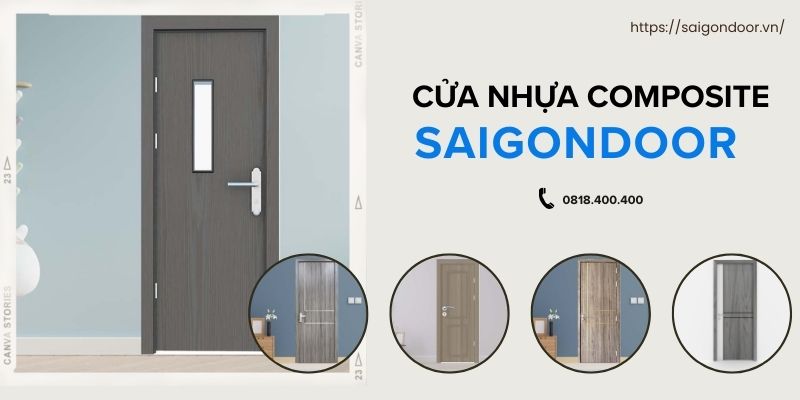 Cửa Nhựa Composite Màu Xám Cao Cấp Giá Từ 950.000 Đồng/Bộ 12 Sử dụng cho công trình nội thất cổ điển
