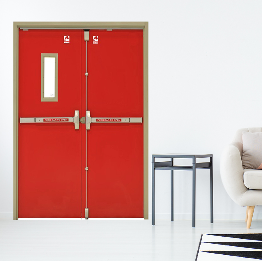 Cửa thép đôi chống cháy