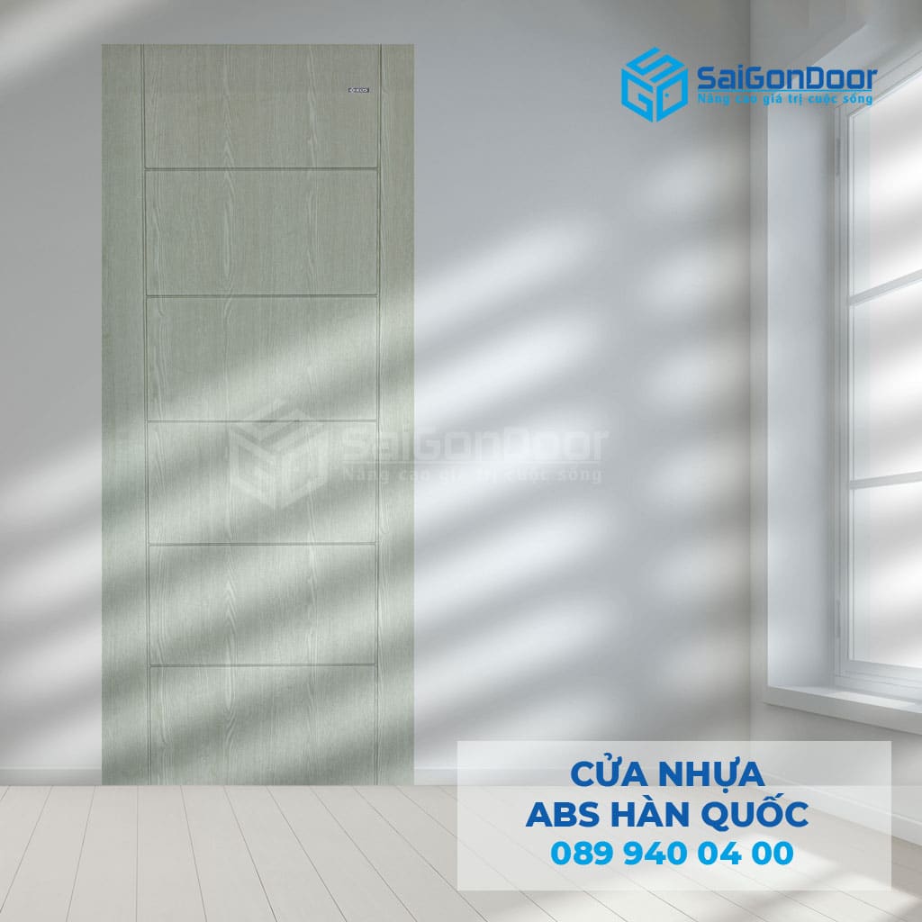 Mẫu cửa nhựa ABS Hàn Quốc 