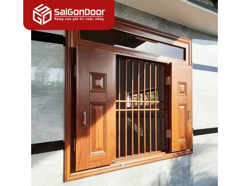 Phân loại cửa thép vân gỗ theo số cánh